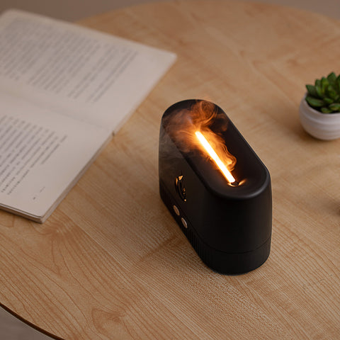 RGB Dynamic Flame Humidifier Aroma Diffuser