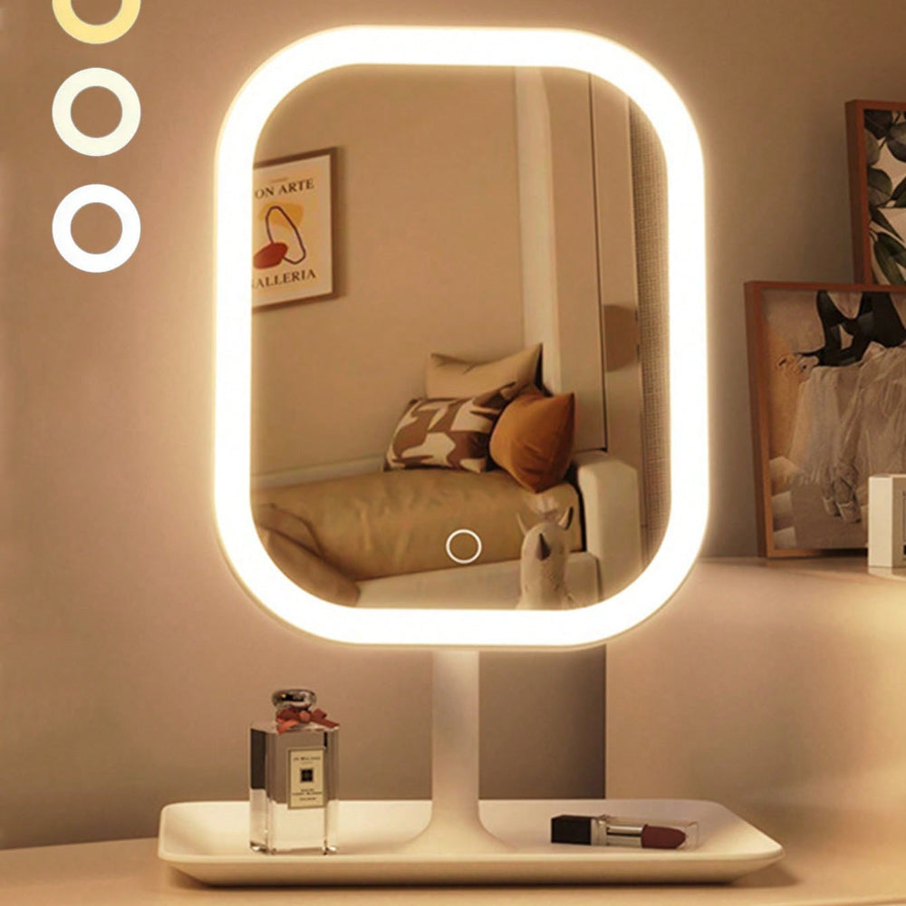 LED Makeup Mirror w/h 3 Light Modes