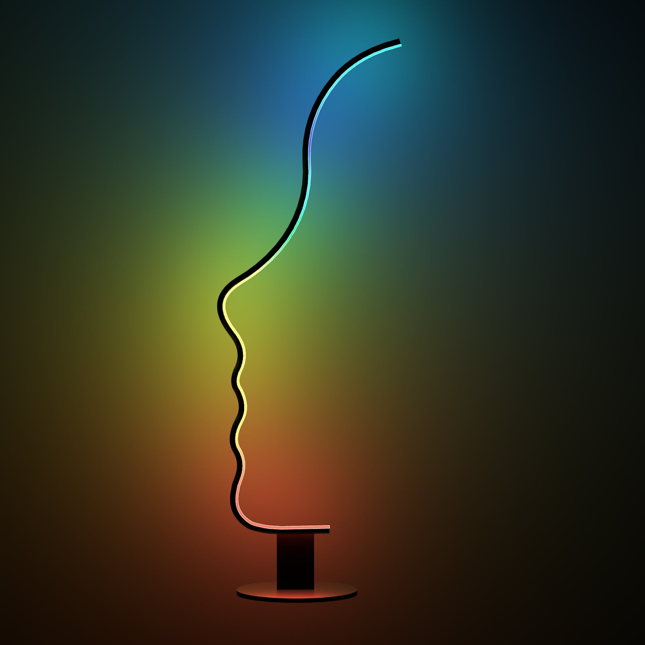 RGB Face Floor Lamp